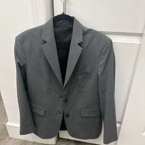 NEW DJERF AVENUE GREY FOREVER BLAZER SIZE XS, runs large